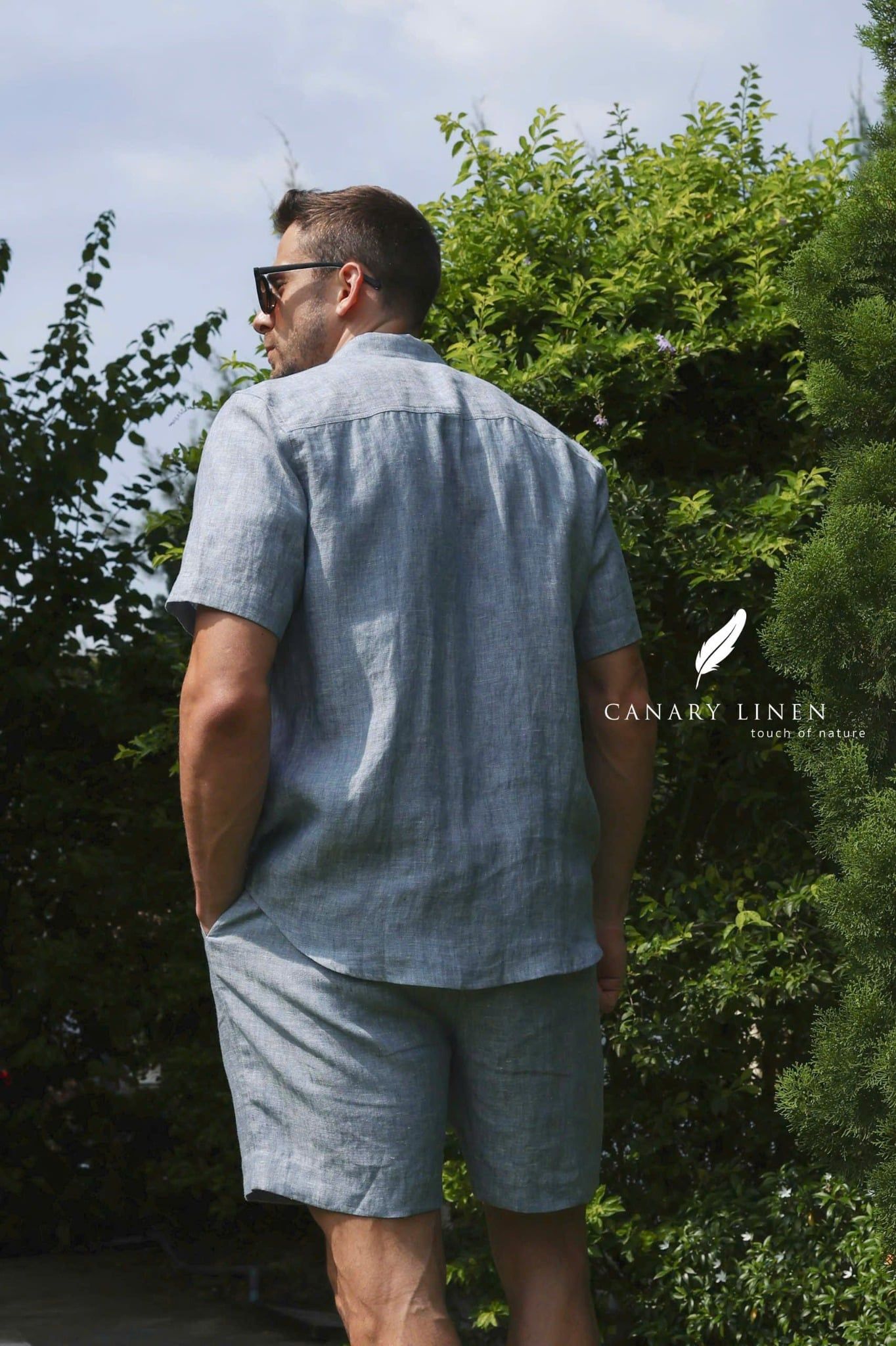  Plain Shorts - Xanh nhạt 