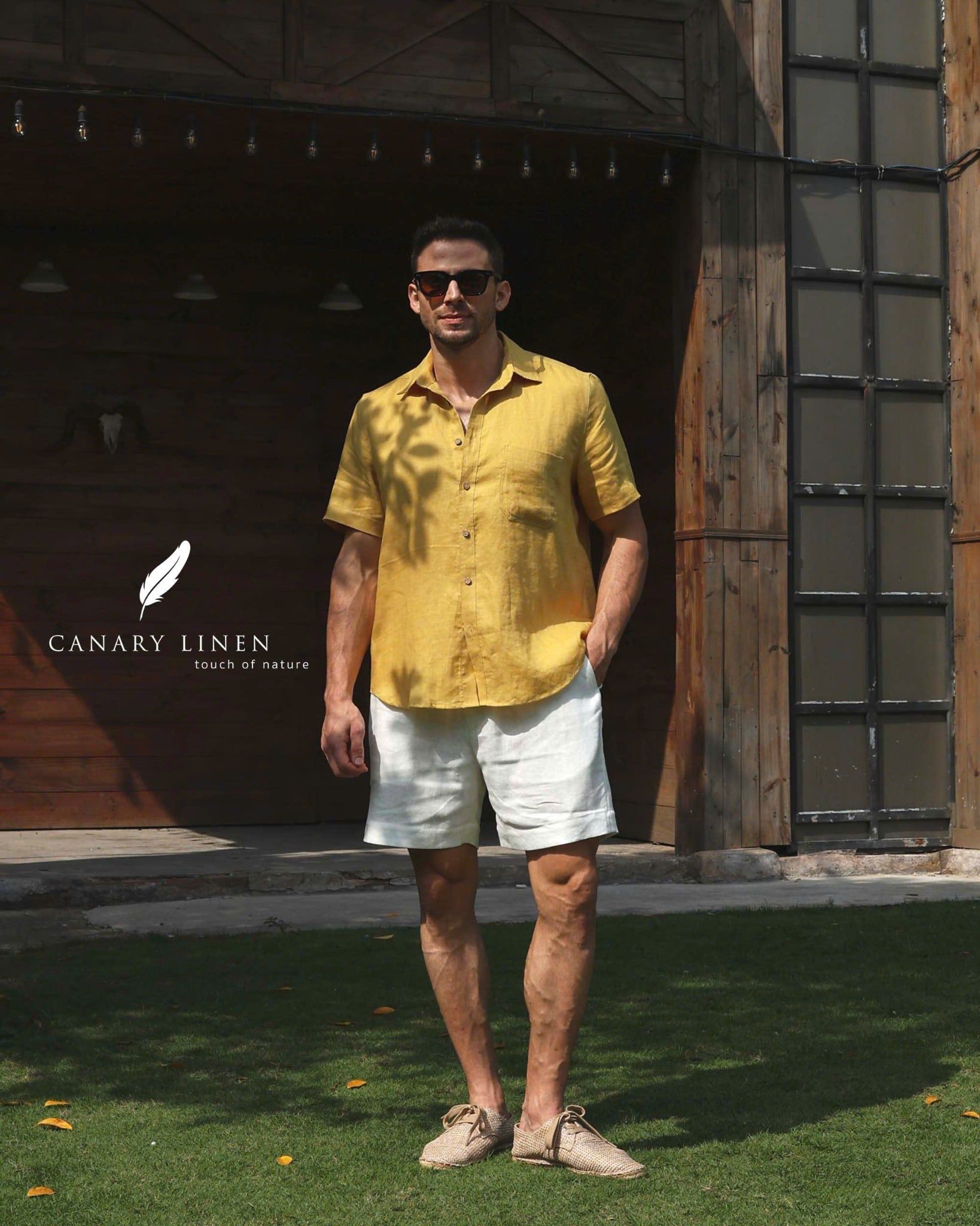  Plain Shorts - Trắng 