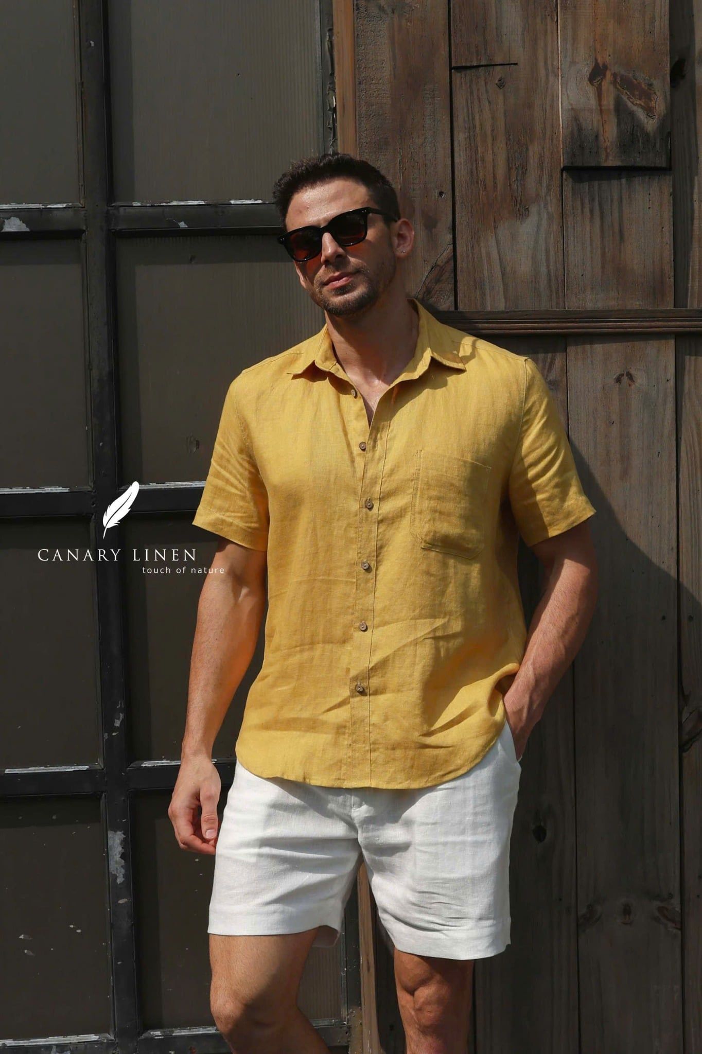  SharpLine Shirt - Vàng chanh 