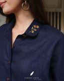  Rusea Shirt - Xanh navy 