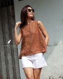  Vela Top - Nâu cafe 