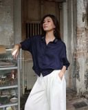  Rusea Shirt - Xanh navy 