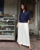  Wide Pants - Trắng 