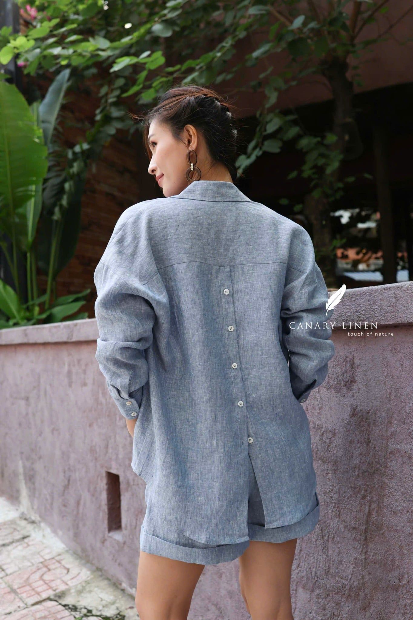  Backline Shirt - Xanh nhạt 