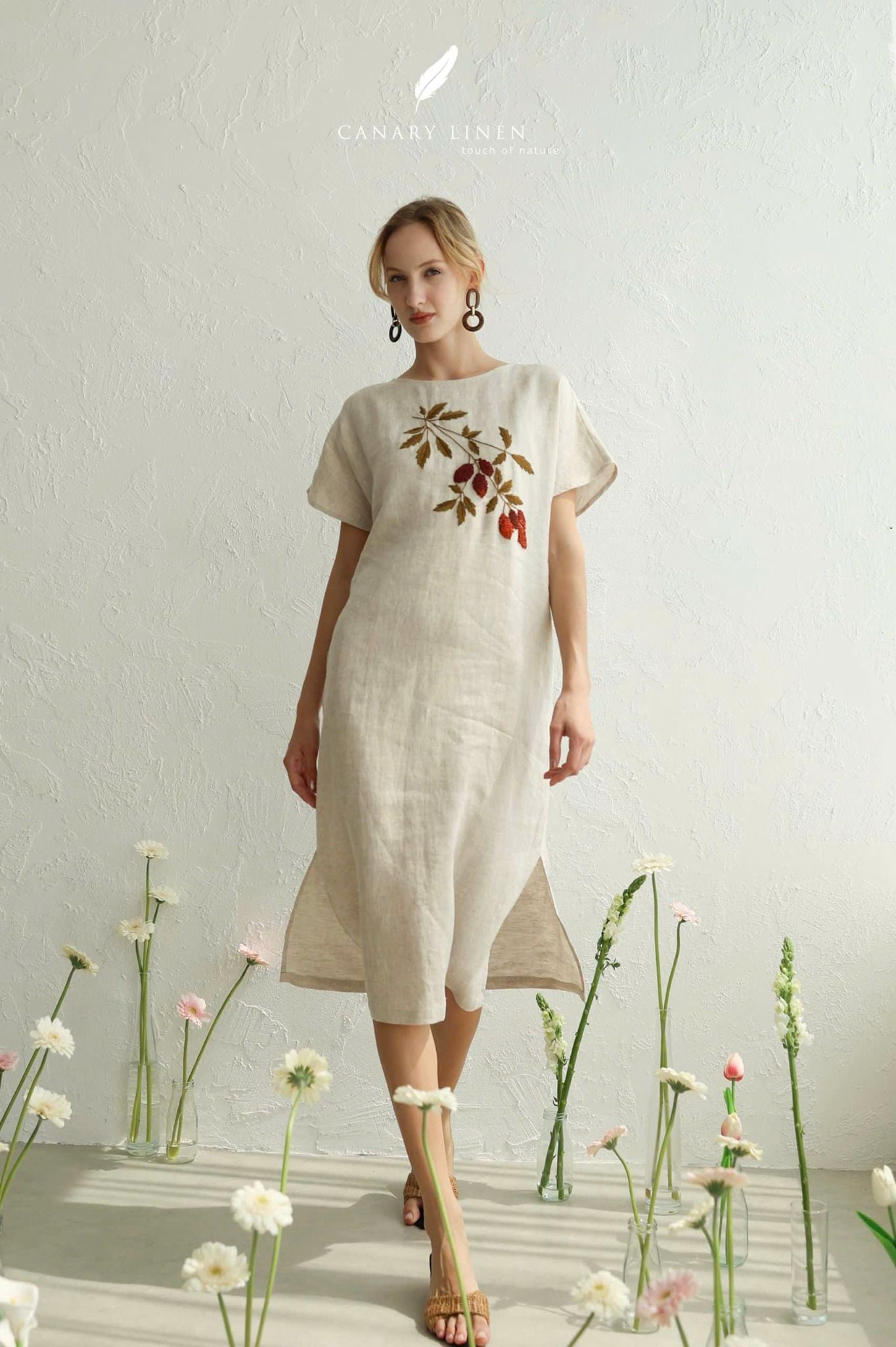  Mori Dress - Muối tiêu 