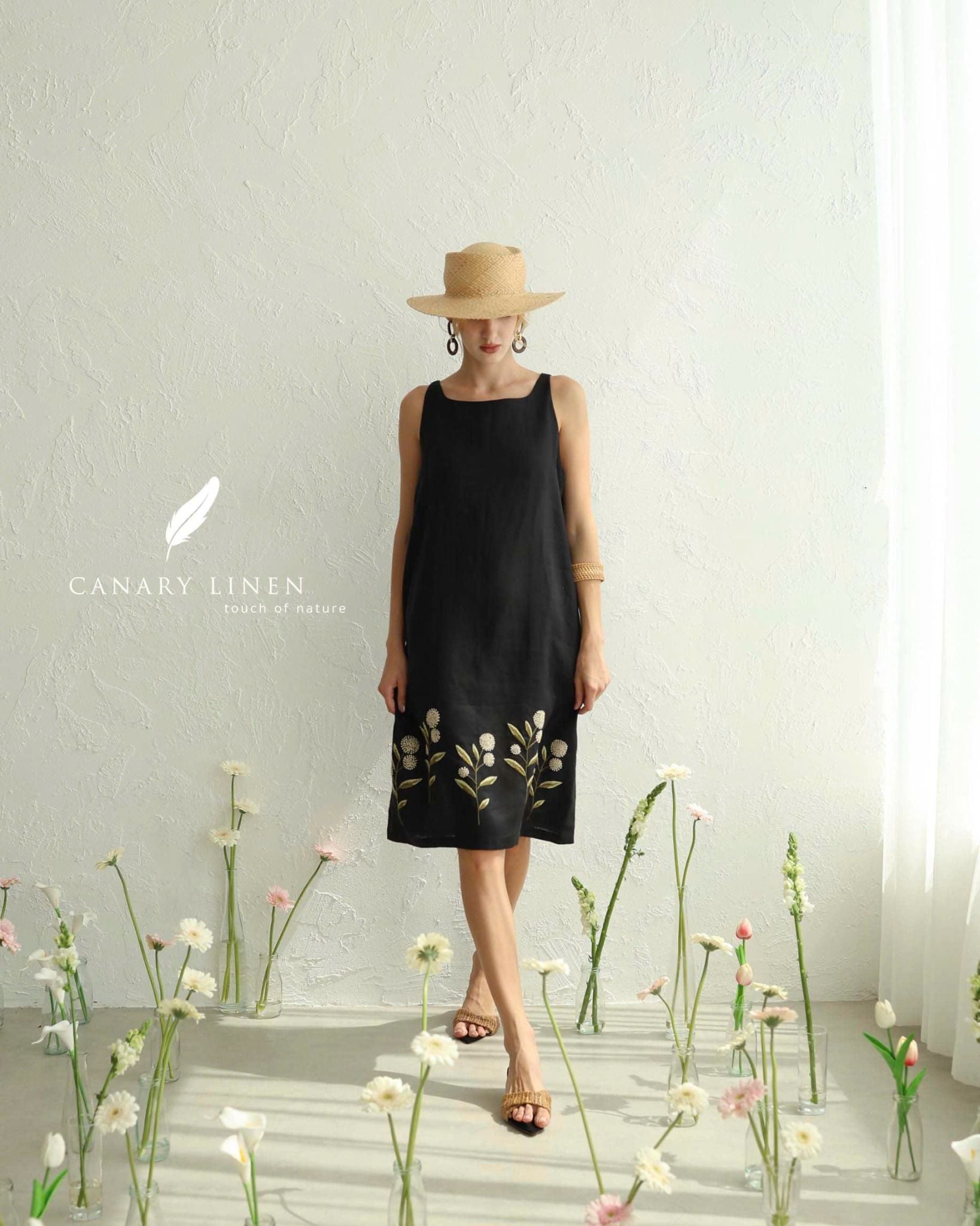  Meadow Dress - Đen 