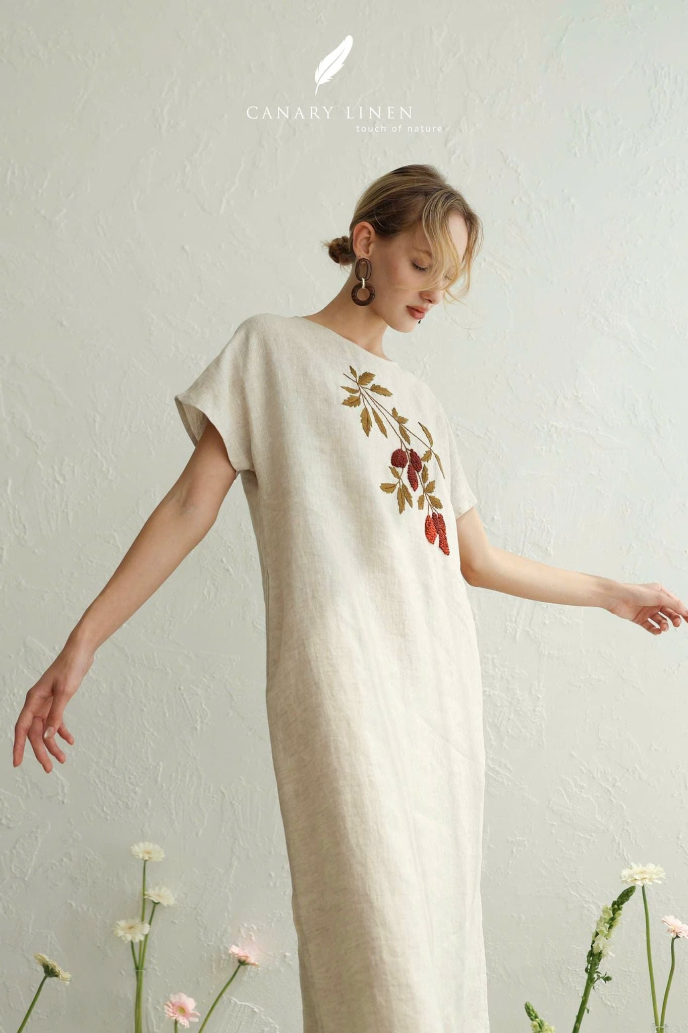  Mori Dress - Muối tiêu 
