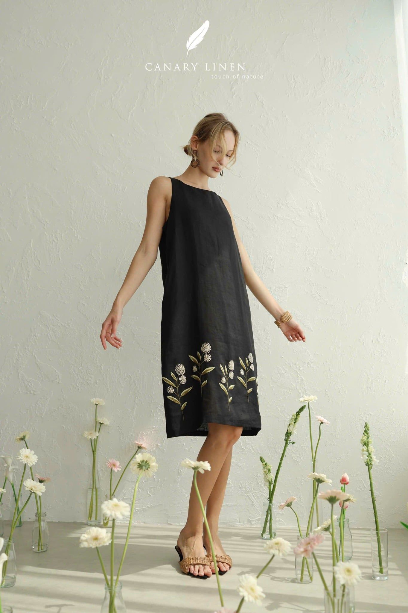  Meadow Dress - Đen 