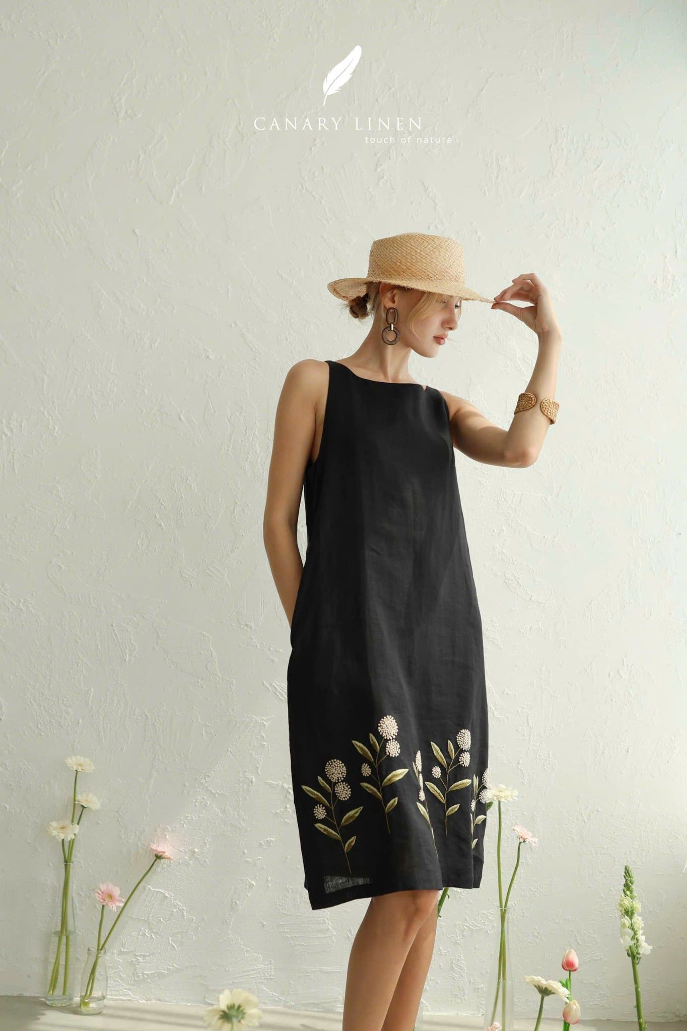  Meadow Dress - Đen 
