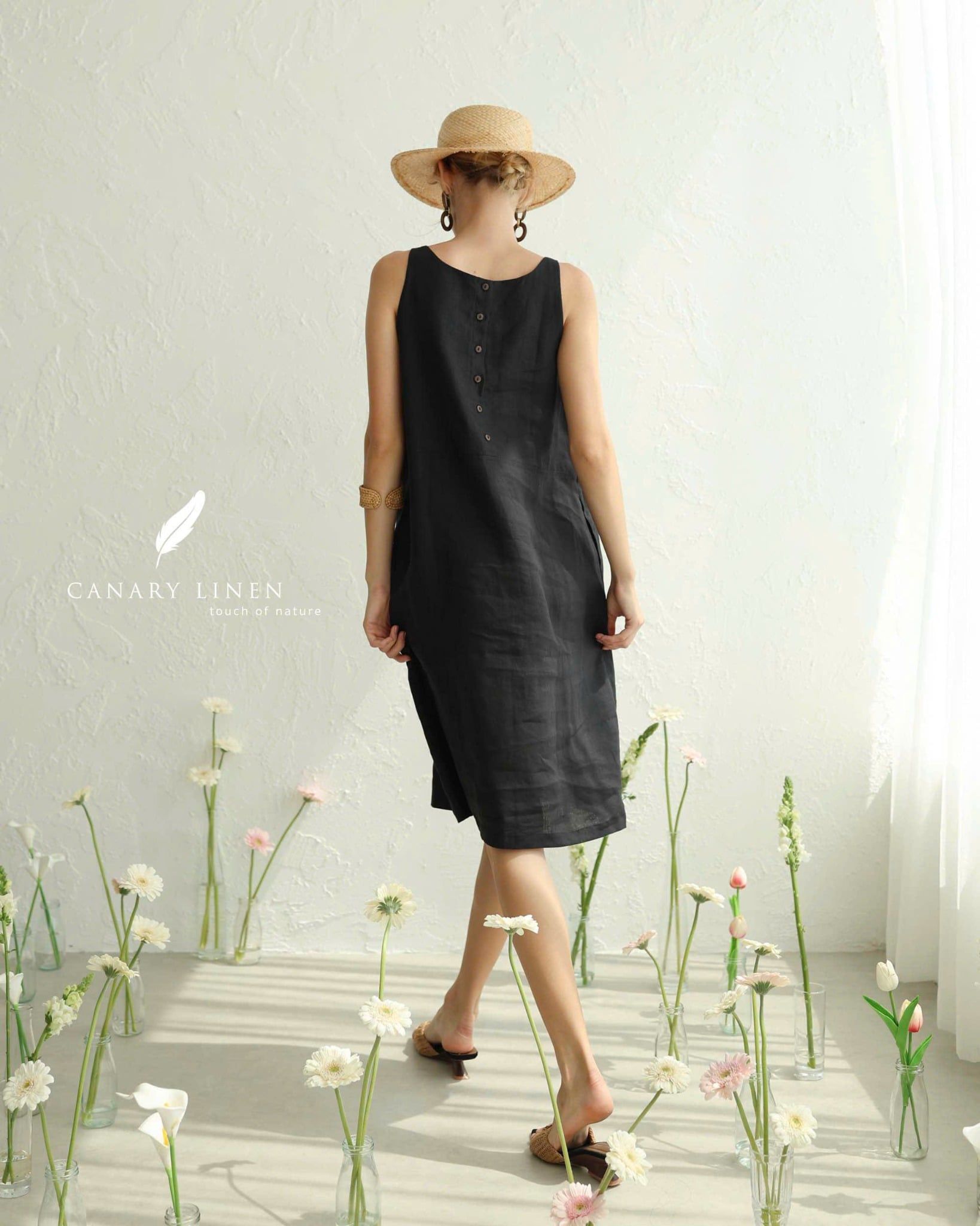  Meadow Dress - Đen 