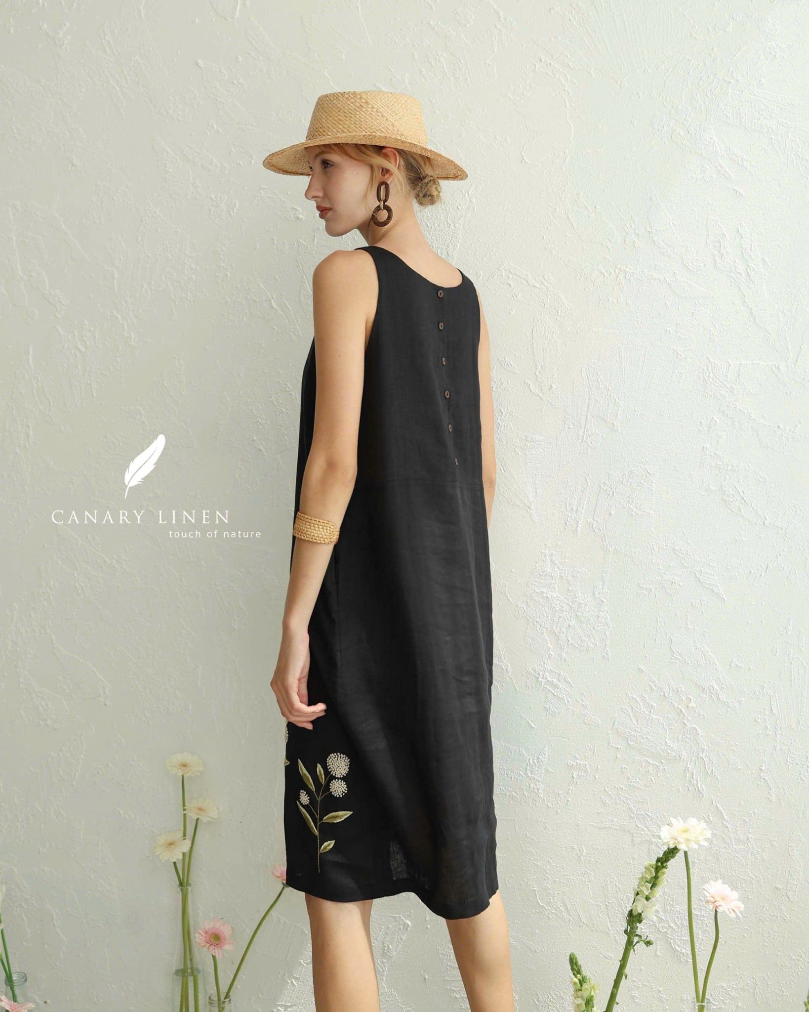  Meadow Dress - Đen 
