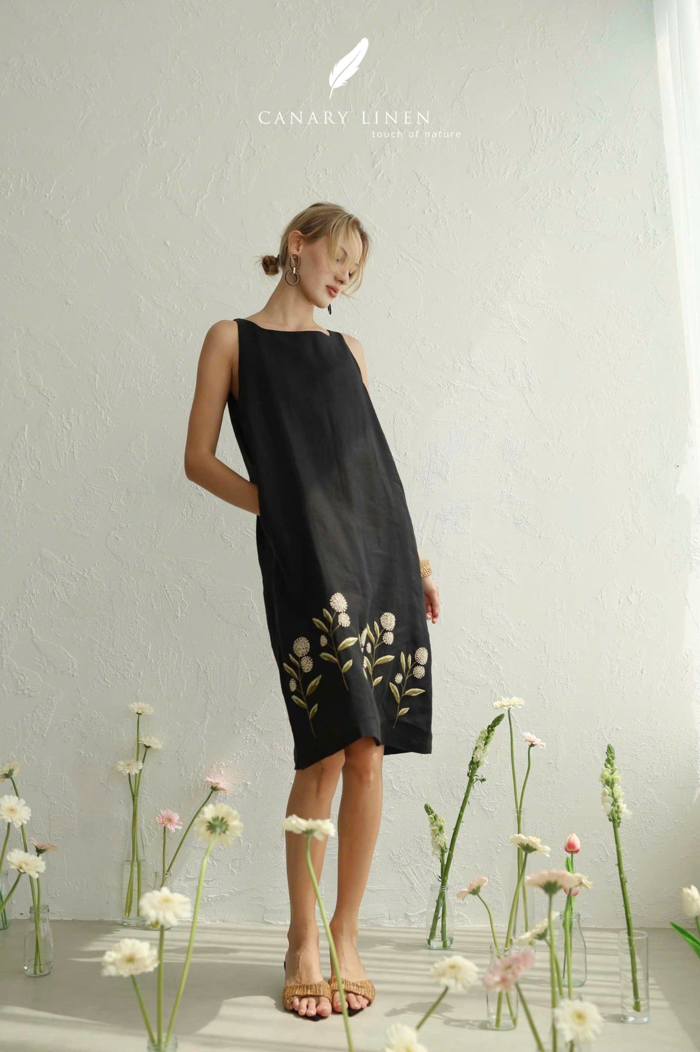  Meadow Dress - Đen 