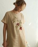  Mori Dress - Nâu nhạt 