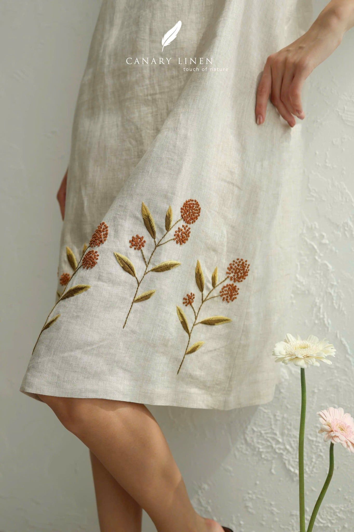  Meadow Dress - Muối tiêu 