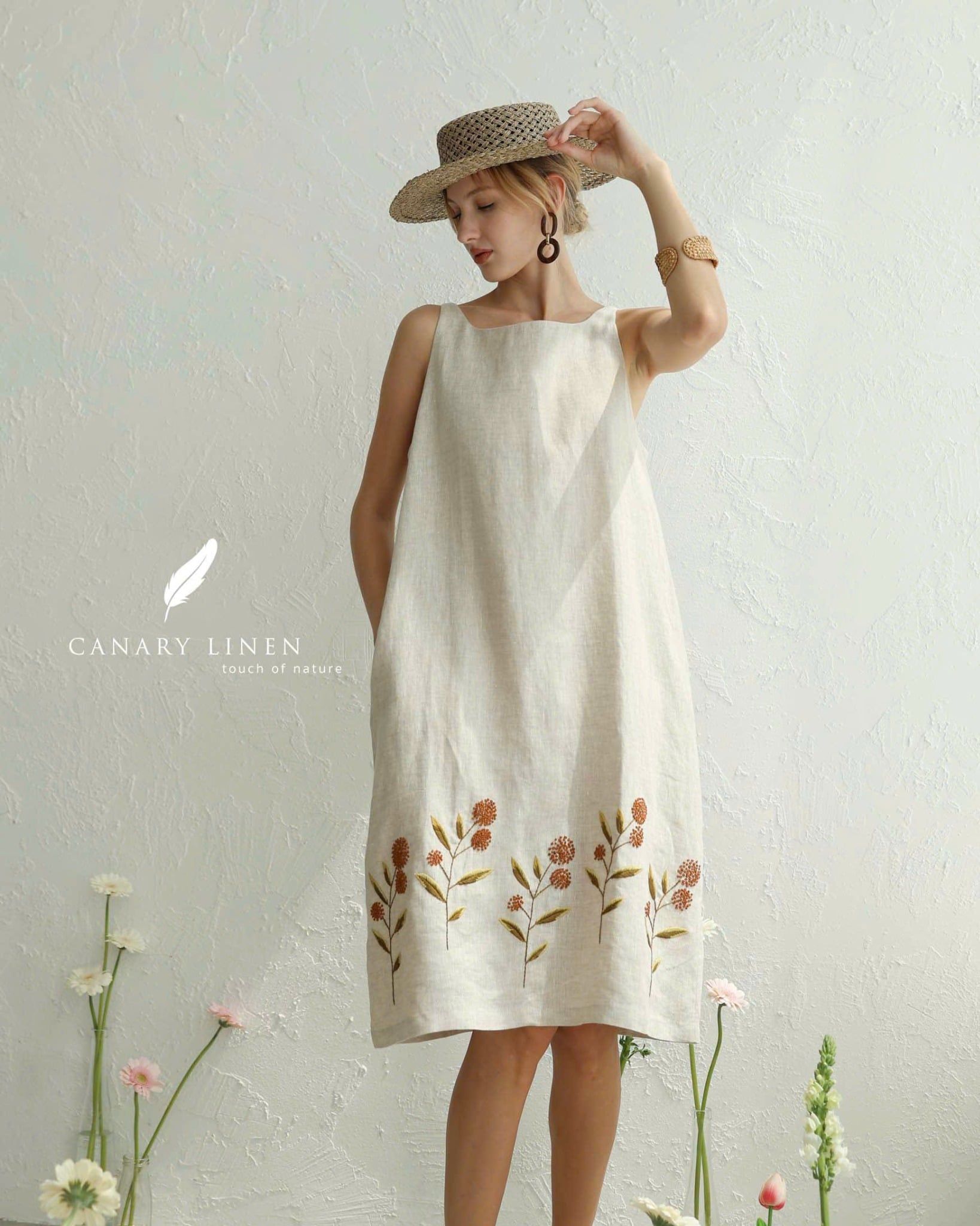  Meadow Dress - Muối tiêu 