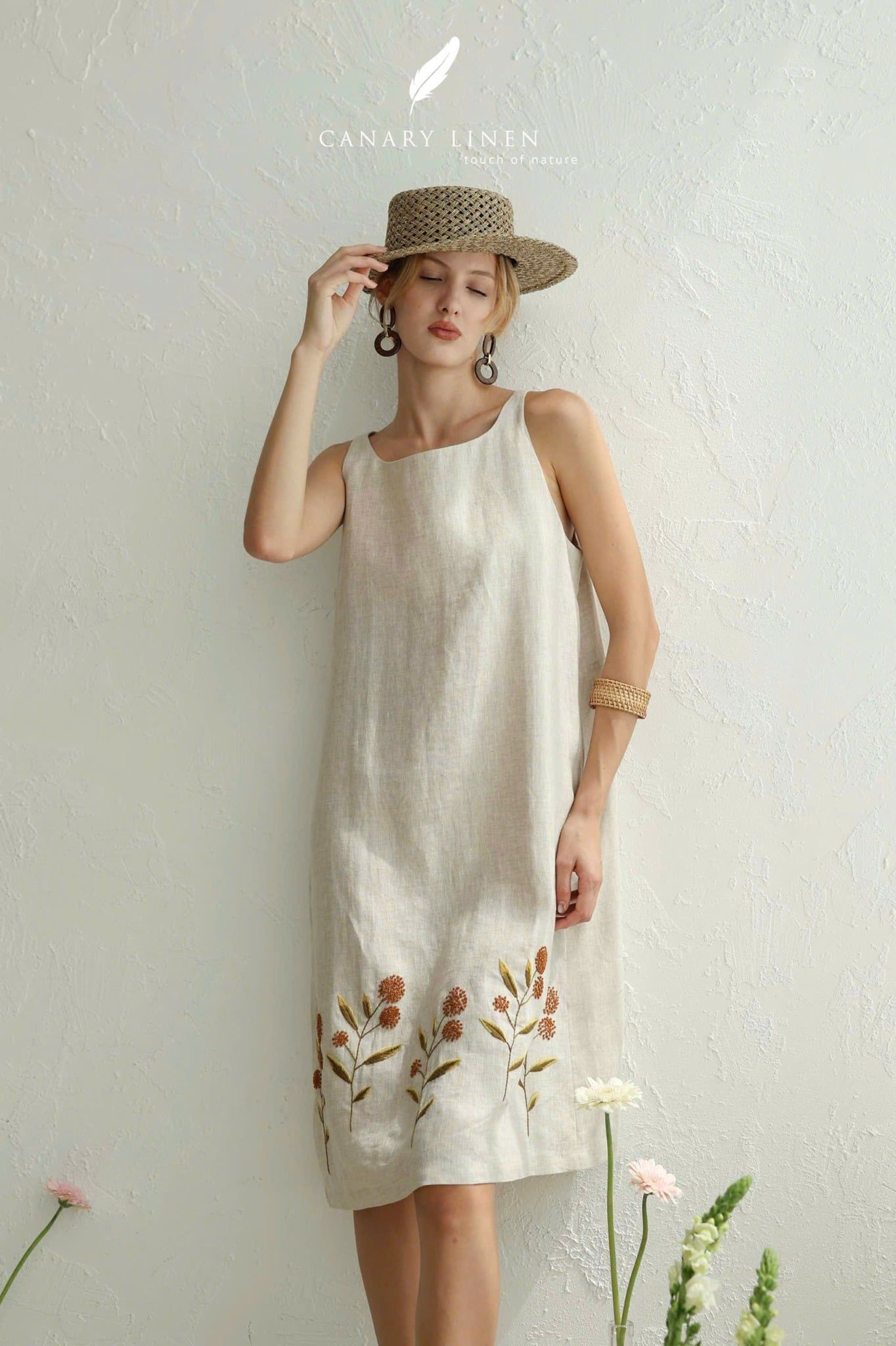  Meadow Dress - Muối tiêu 