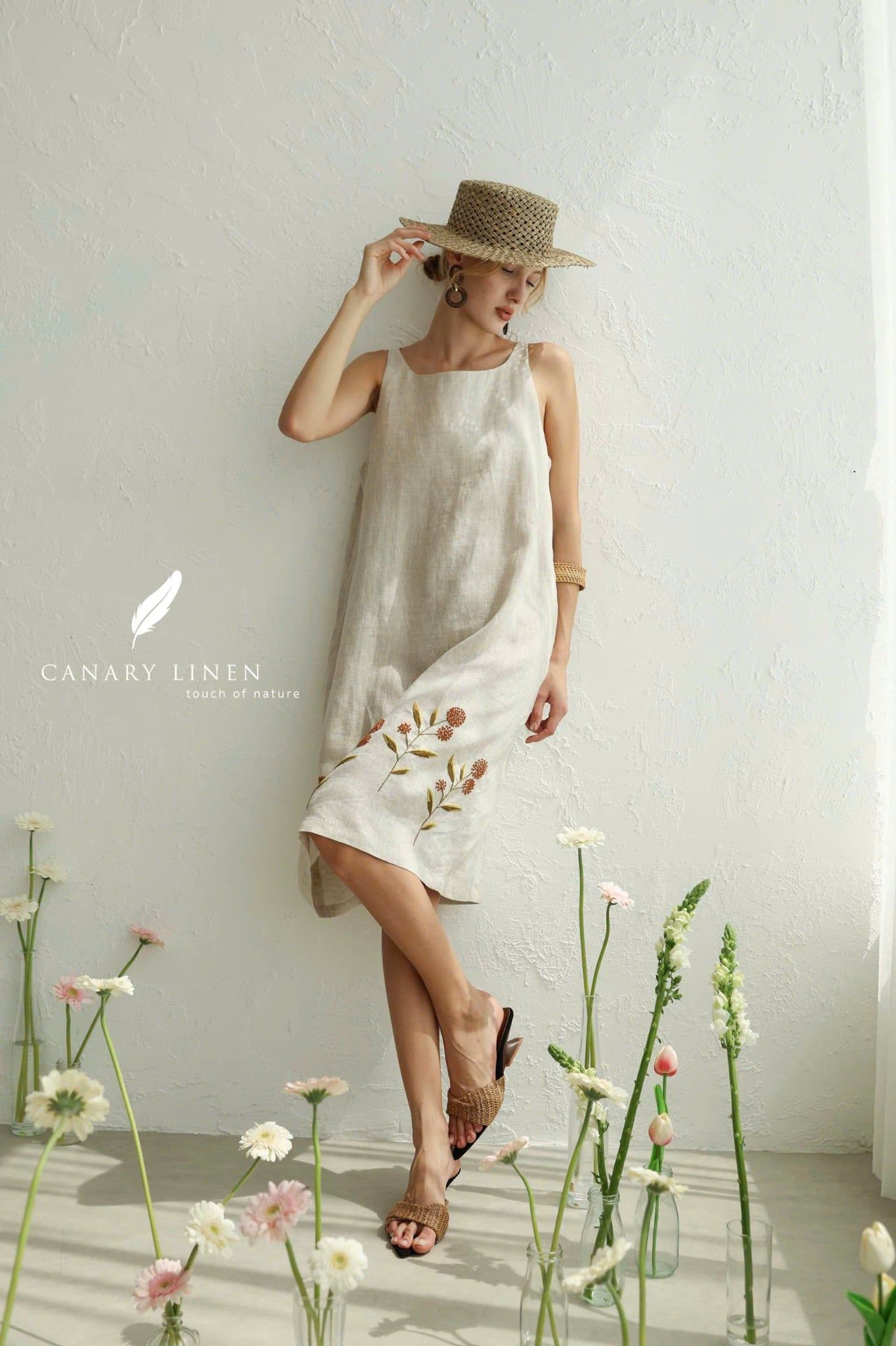  Meadow Dress - Muối tiêu 