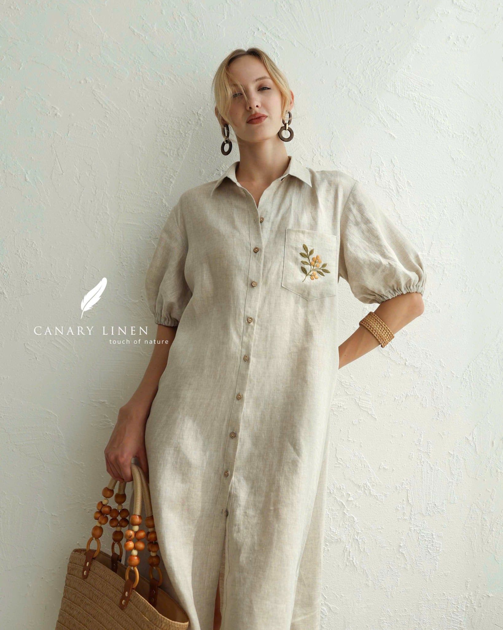  Volia Dress - Muối tiêu 