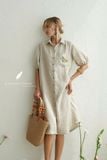  Volia Dress - Muối tiêu 