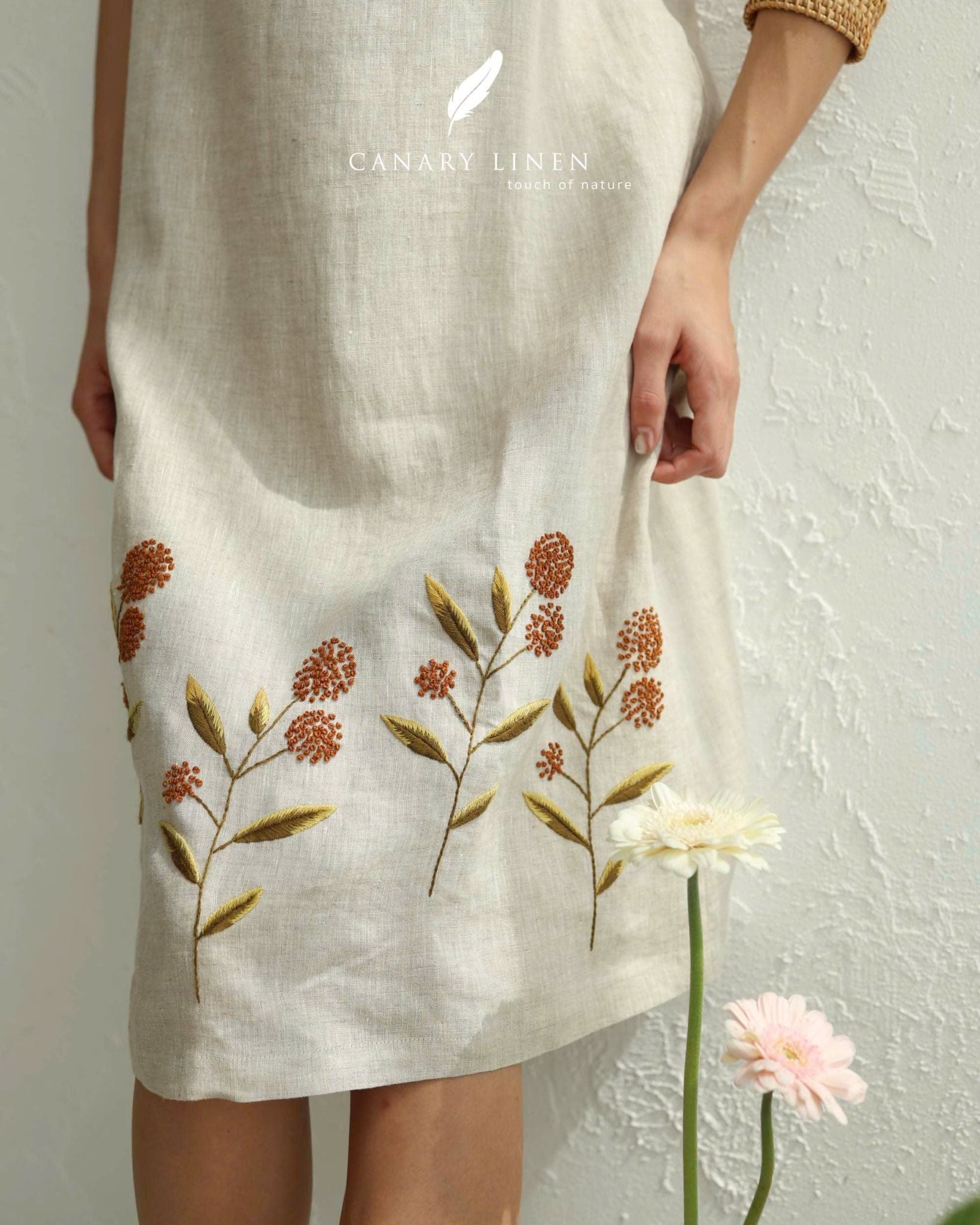  Meadow Dress - Muối tiêu 