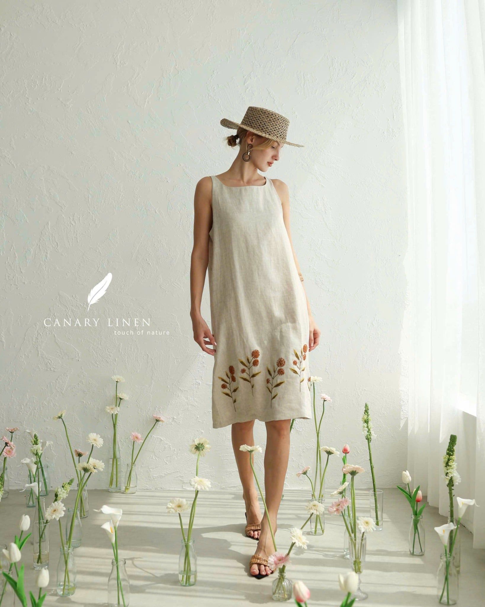  Meadow Dress - Muối tiêu 