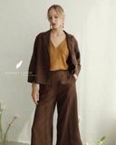  Mora Blazer - Nâu choco 