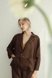  Mora Blazer - Nâu choco 
