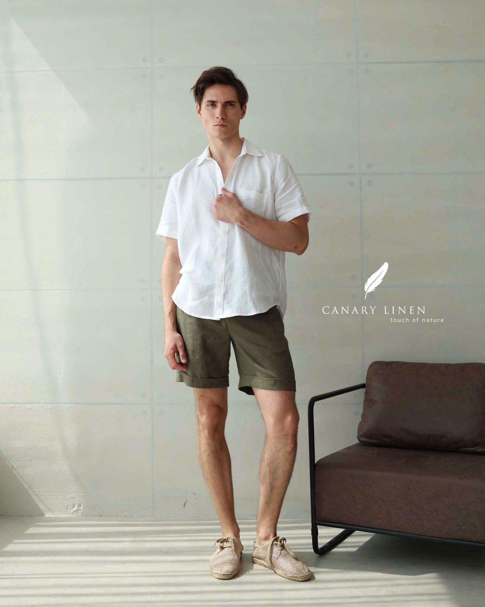  SharpLine Shirt - Trắng 
