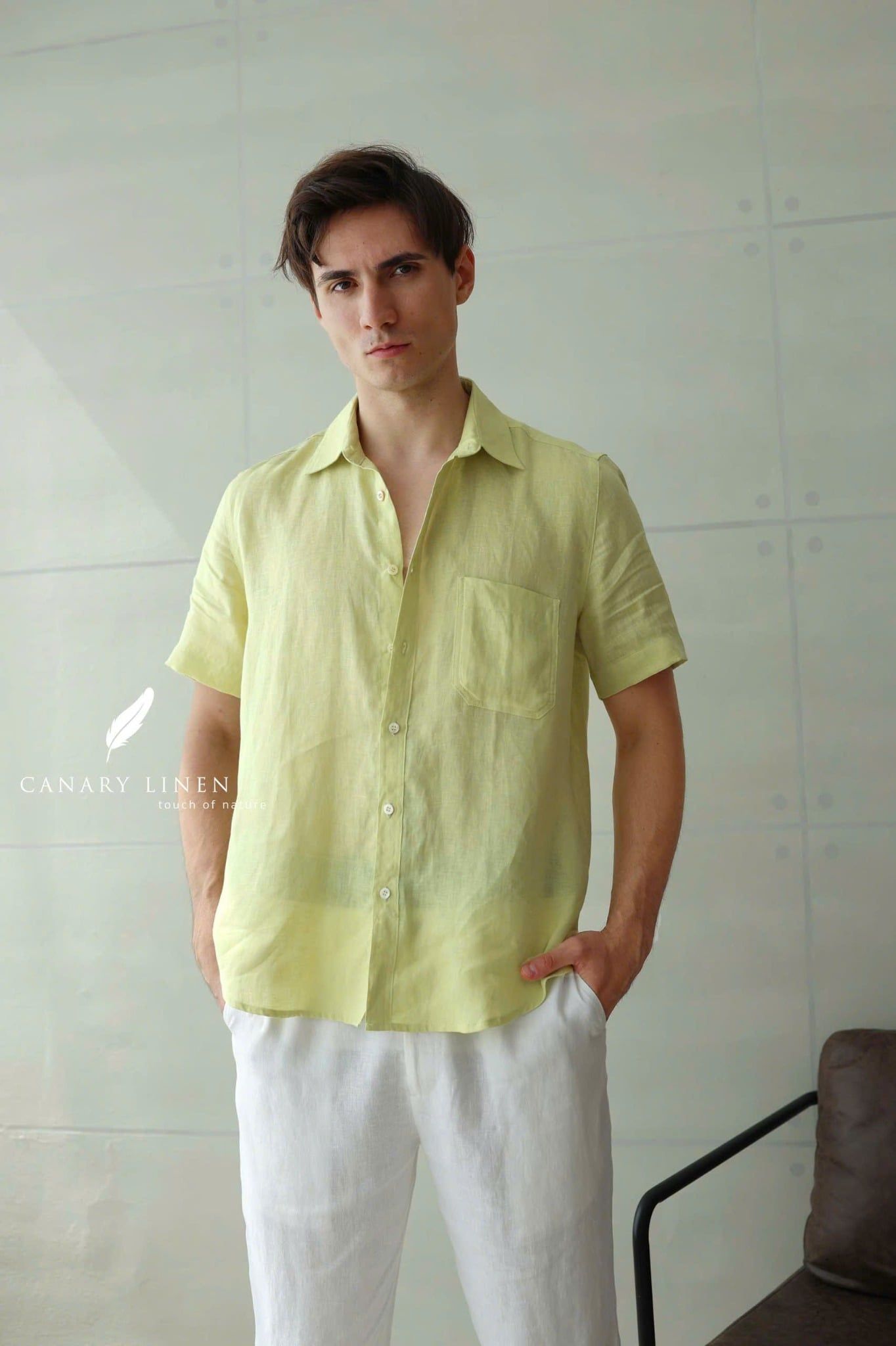  SharpLine Shirt - Xanh lá mạ 