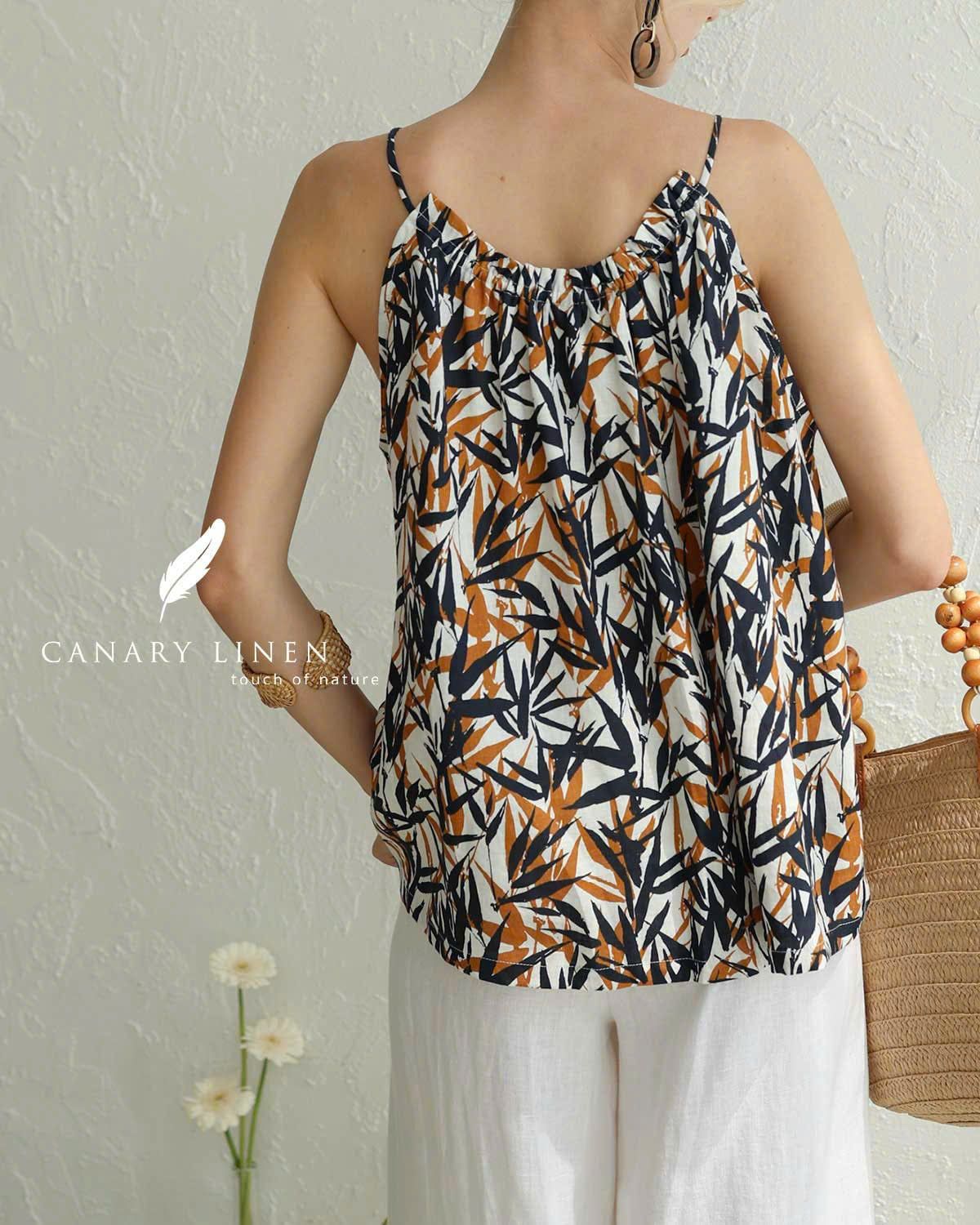  Halter Top - Lá Trúc 