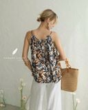  Halter Top - Lá Trúc 