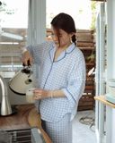  Calma Set - Caro xanh dương 