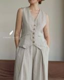  Wide Pants - Muối tiêu 