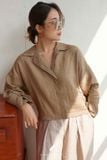  Stell Shirt - Nâu nhạt 