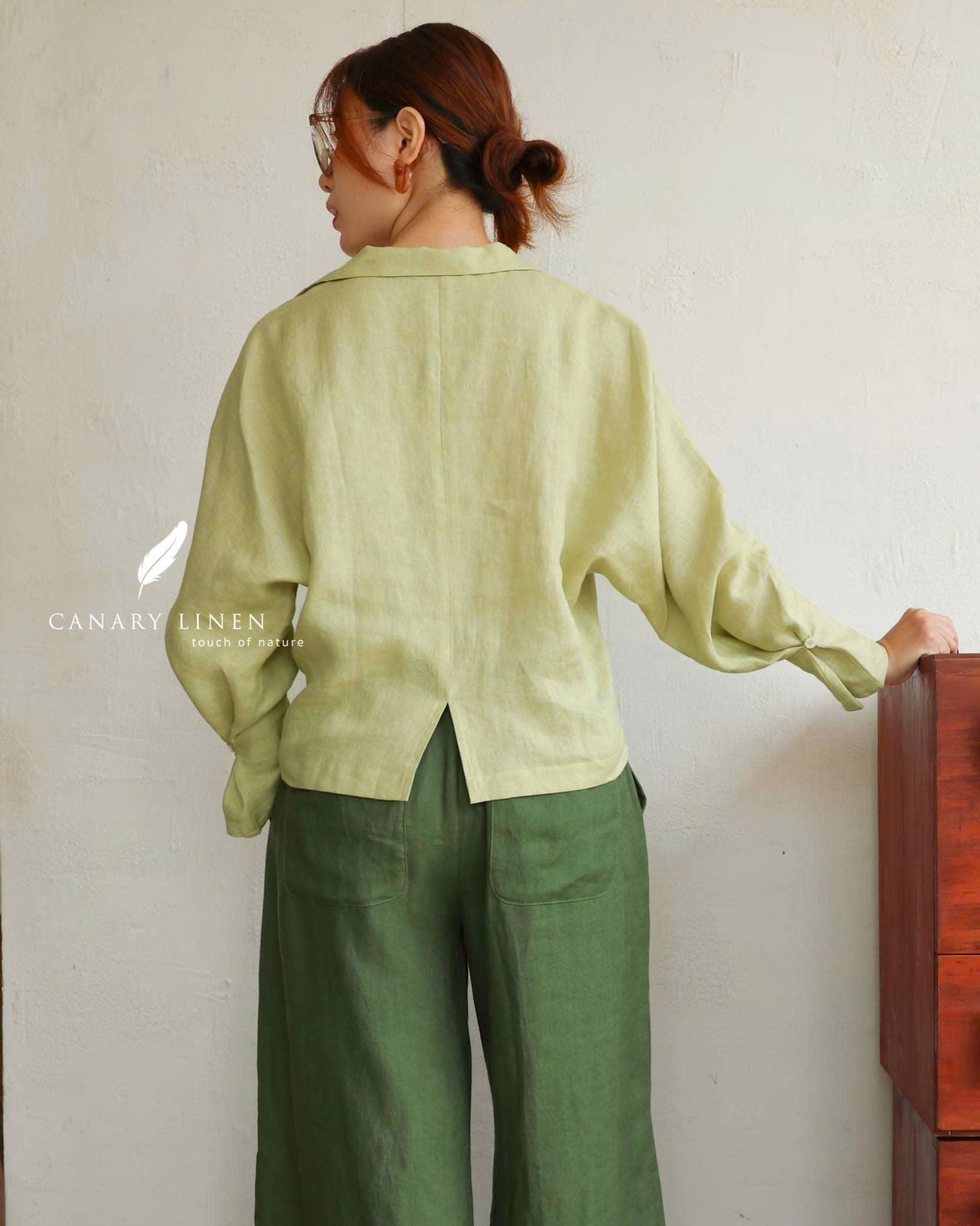  Stell Shirt - Xanh bơ 