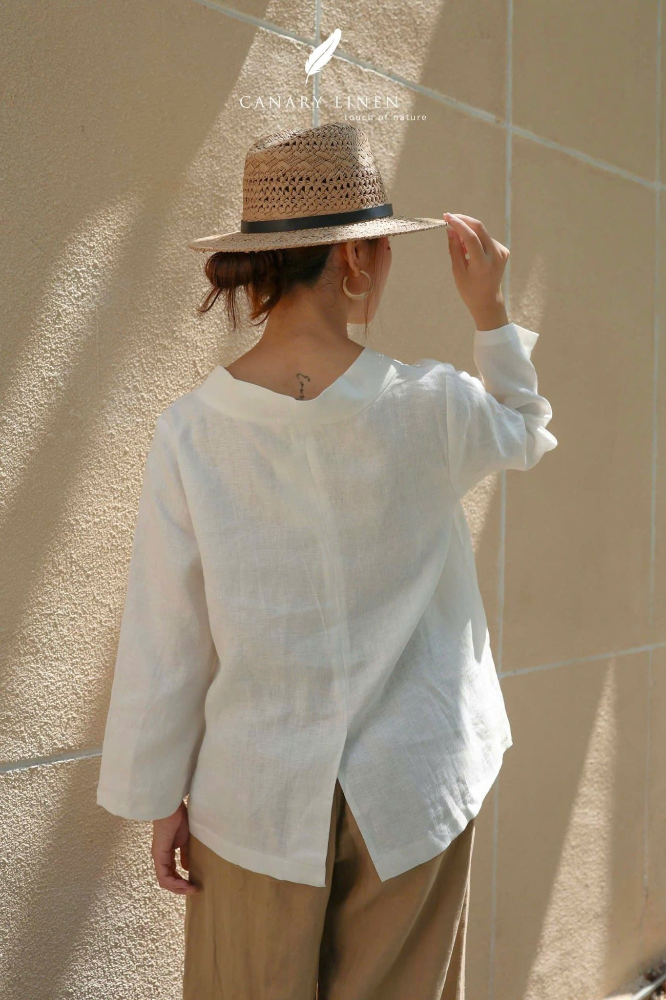  Blanche Top - Trắng 