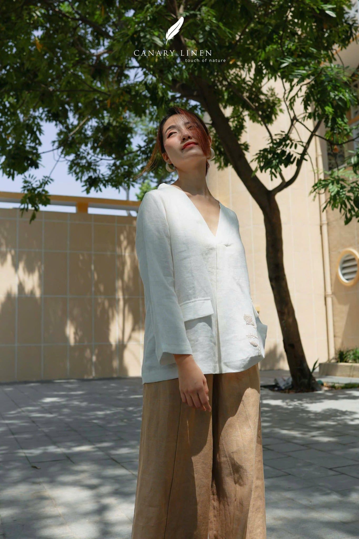  Blanche Top - Trắng 