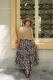  Tiered Maxi Skirt - Lá Trúc 