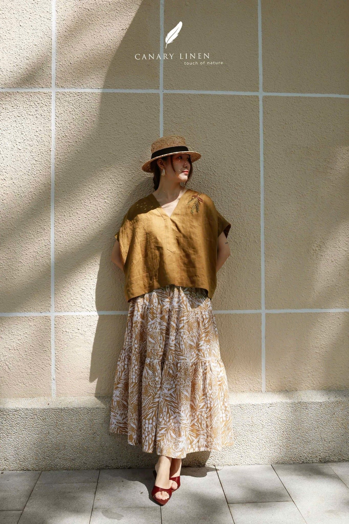  Olva Top - Vàng dưa cải 
