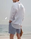  Nomad Shirt - Sọc xanh 