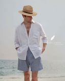  Nomad Shirt - Sọc xanh 
