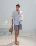  Nomad Shirt - Sọc xanh 