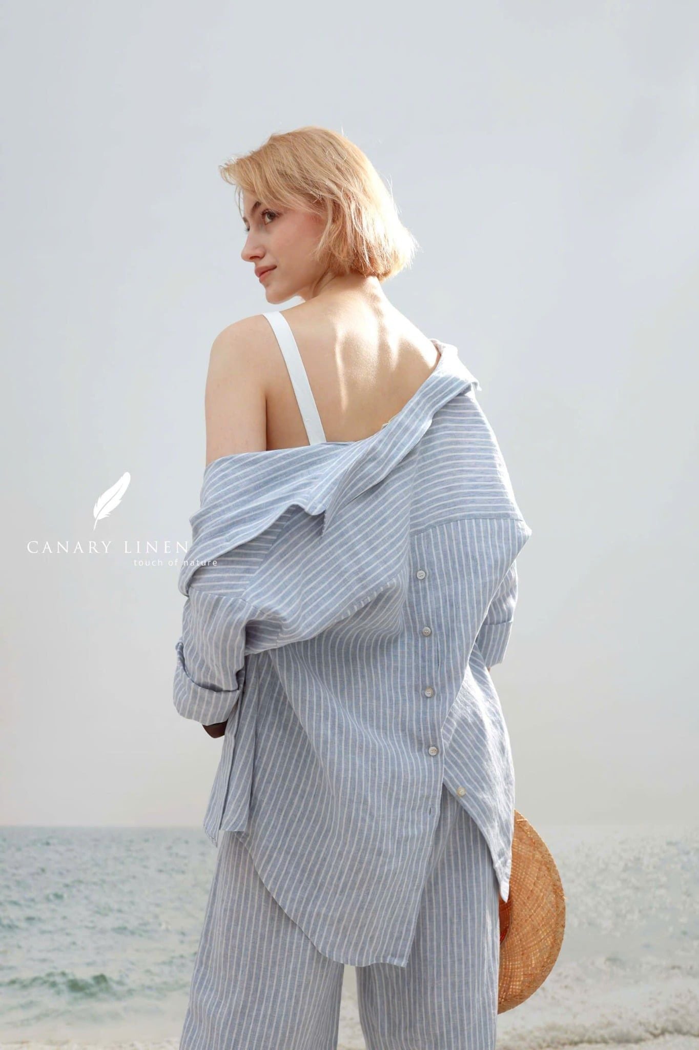  Backline Shirt - Sọc xanh 