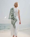  Clara Scarf - Xanh 