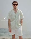  Dant Shirt - Lá xanh sọc 