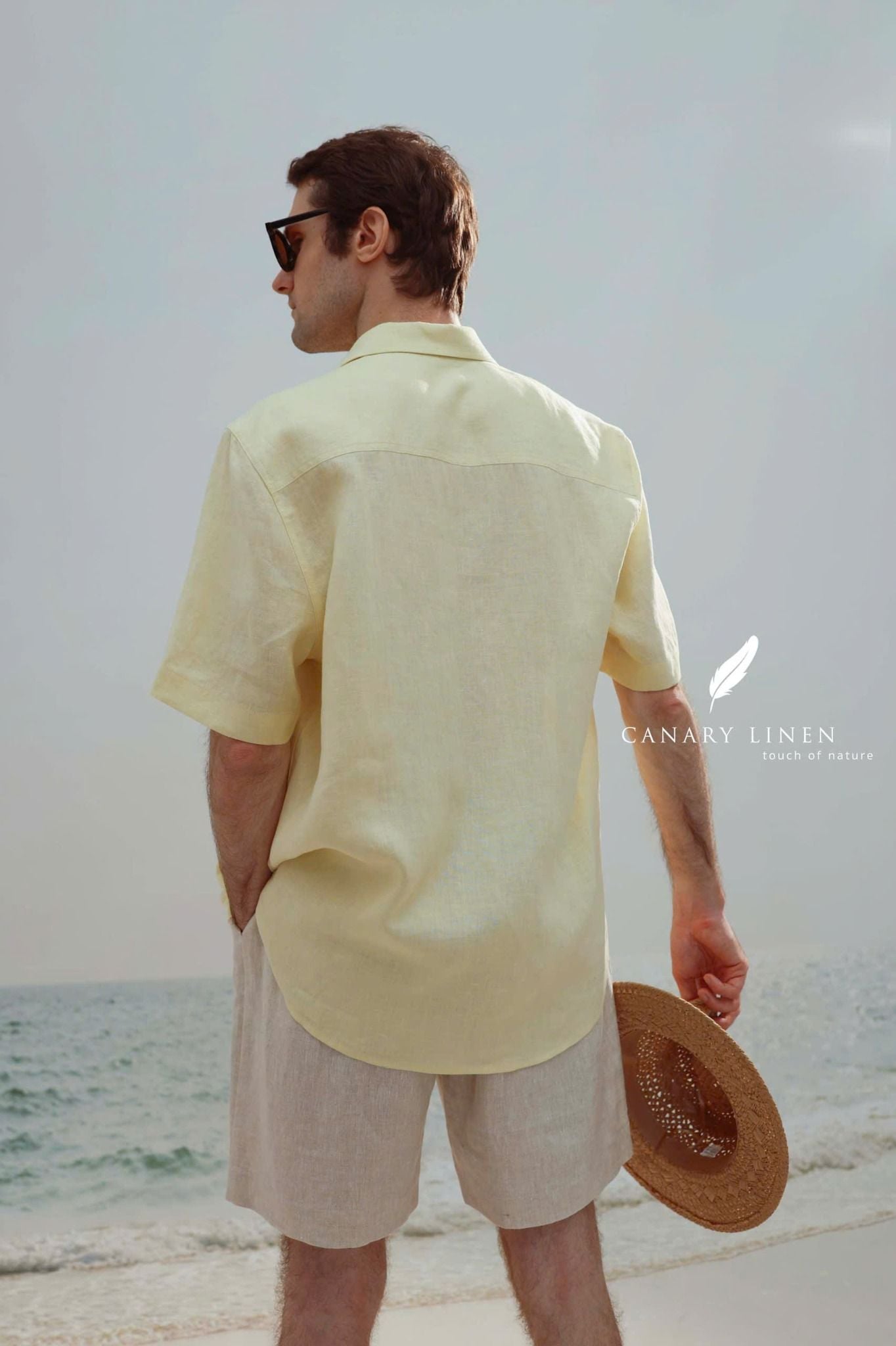 SharpLine Shirt - Vàng Pastel 