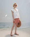  Effa Shorts - Đỏ Cam 