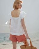  Effa Shorts - Đỏ Cam 