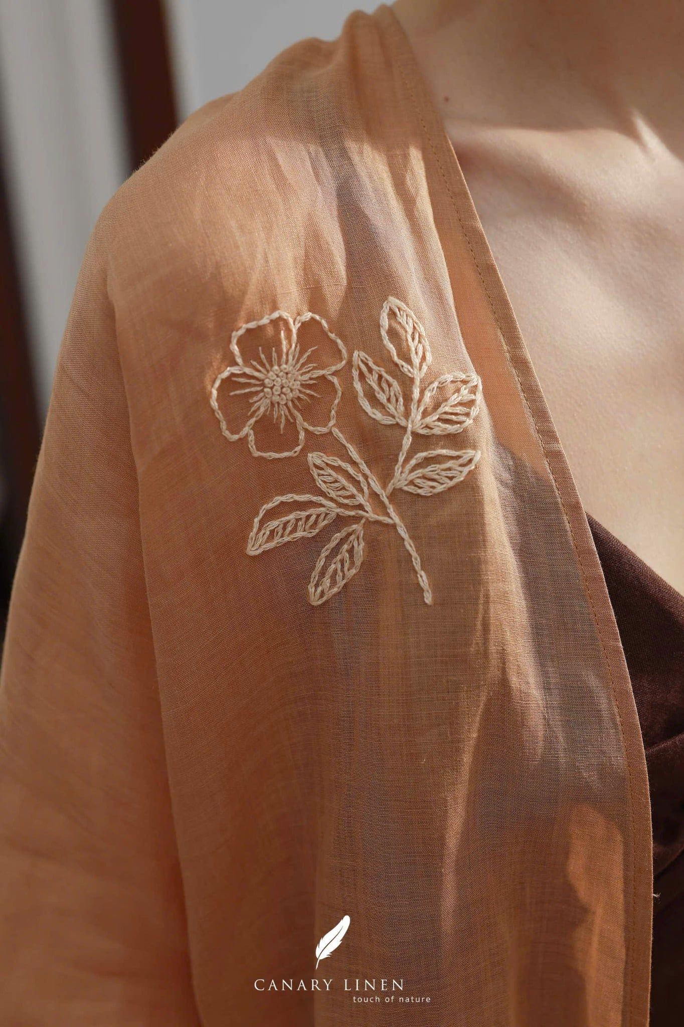  Elia Coat - Nâu nhạt 
