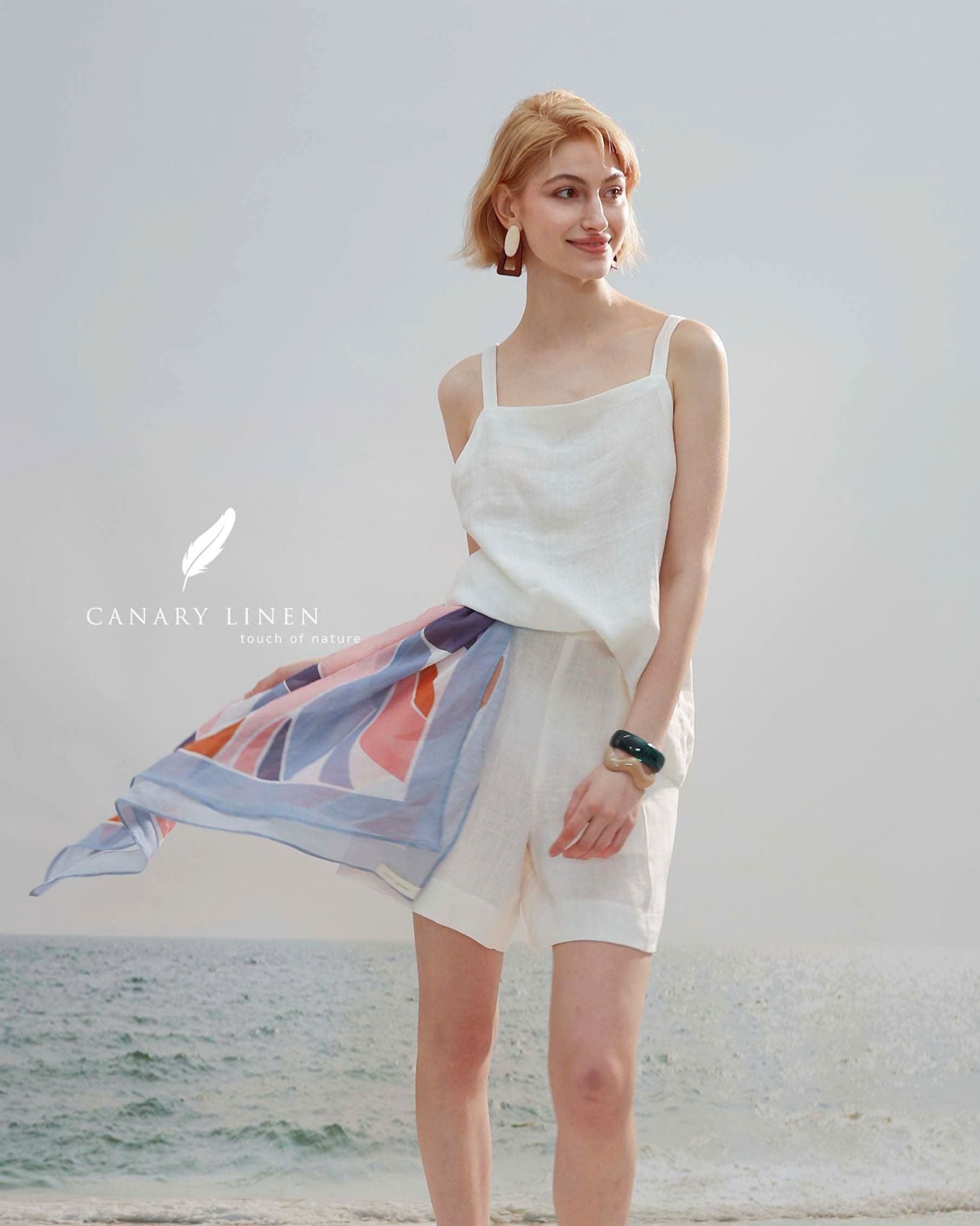  Bare Camisole - Trắng 